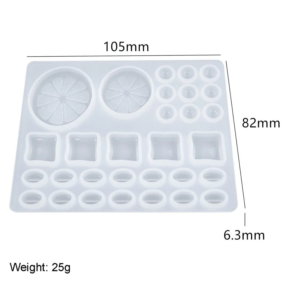 Candle & Resin 4in1 Design  Silicone Mould l JSM127