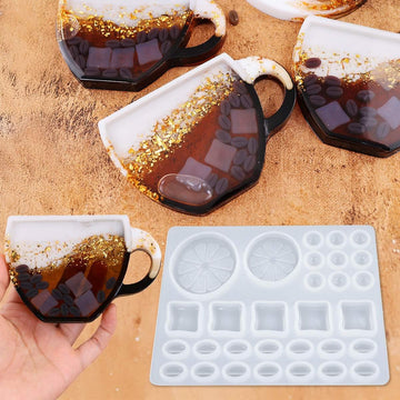 Candle & Resin 4in1 Design  Silicone Mould l JSM127