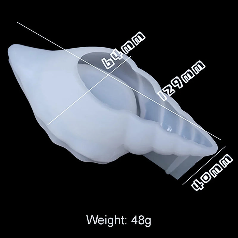 Candle & Resin Silicone Mould shell design JSM129 l Pack of 1