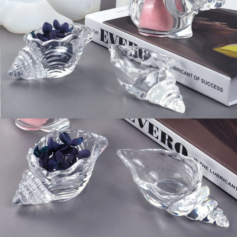 Candle & Resin Silicone Mould shell design JSM129 l Pack of 1