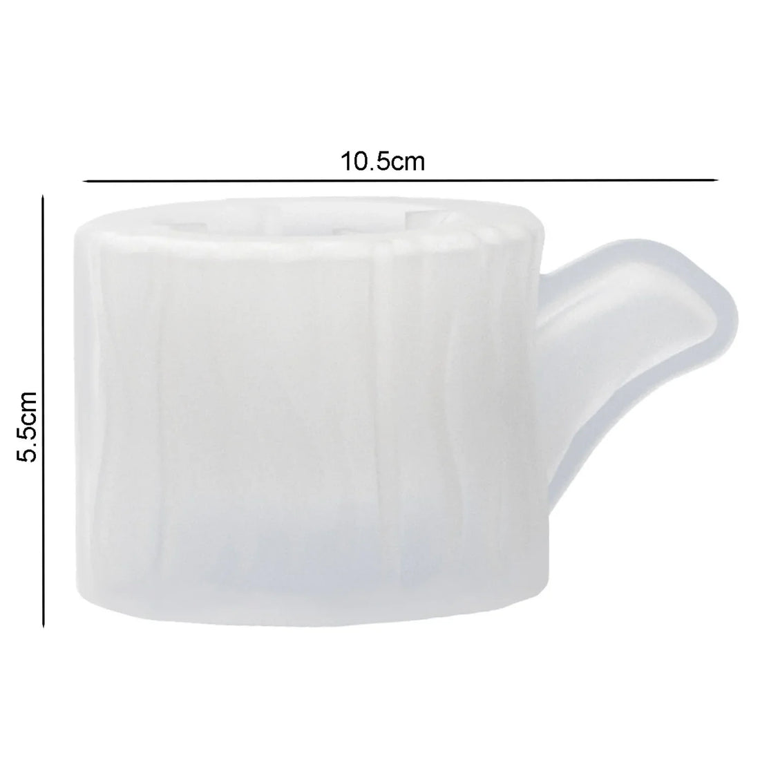 Candle & Resin  Silicone Mould Candle Port Making Small JSM12 l Pack of 1