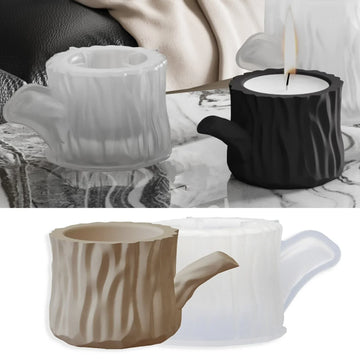 Candle & Resin  Silicone Mould Candle Port Making Small JSM12 l Pack of 1