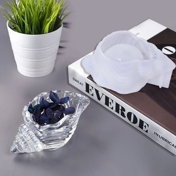 Candle & Resin Silicone Mould shell design l Pack of 1