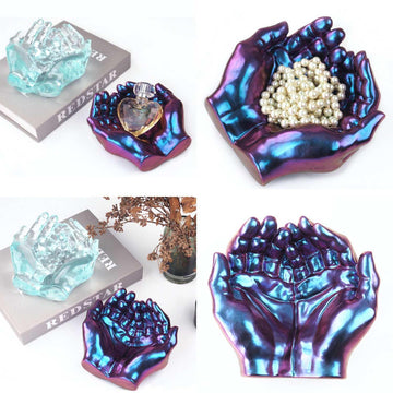 Candle & Resin Silicone Mould Hand Shaped Tray JSM132 l Pack of 1