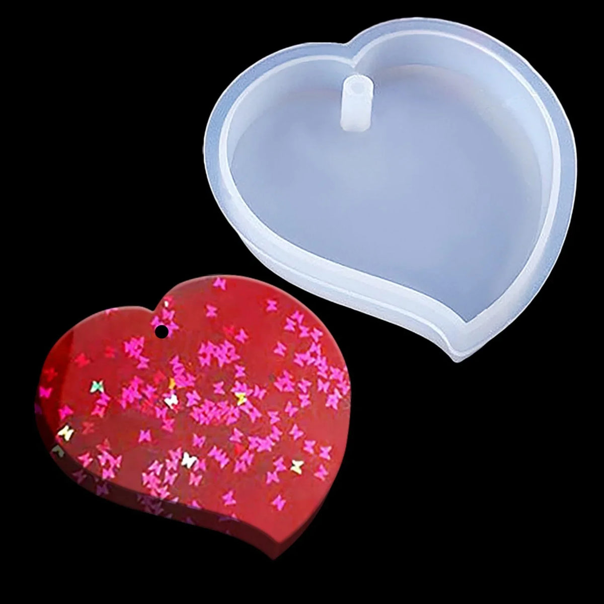 Candle & Resin Silicone Mould Mango Shape Keychain JSM138 l Pack of 1