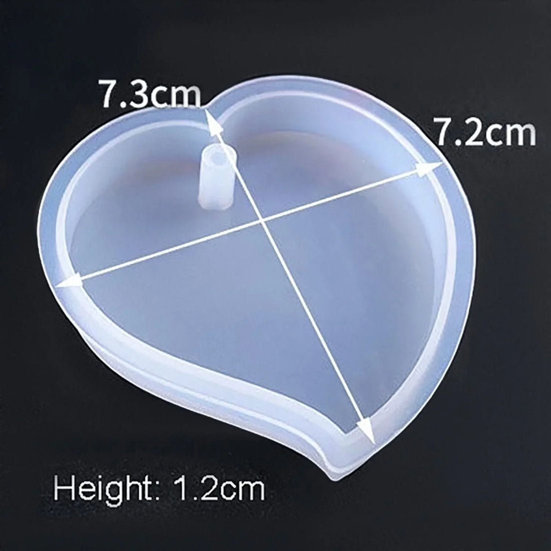 Candle & Resin Silicone Mould Mango Shape Keychain JSM138 l Pack of 1