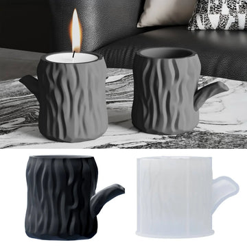 Candle & Resin   Silicone Mould Candle Pot Making JSM13 l Pack of 1