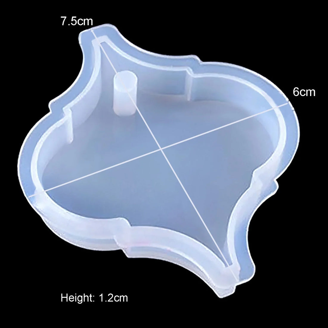 Candle & Resin Silicone Mould Christmas Shape Keychain JSM147 l Pack of 1