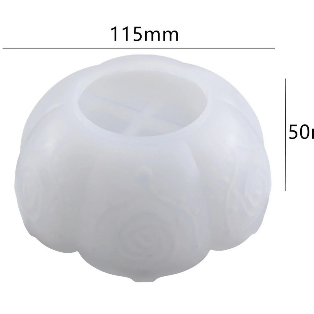 Candle & Resin Silicone Mould Candle Pot JSM157 l Pack of 1