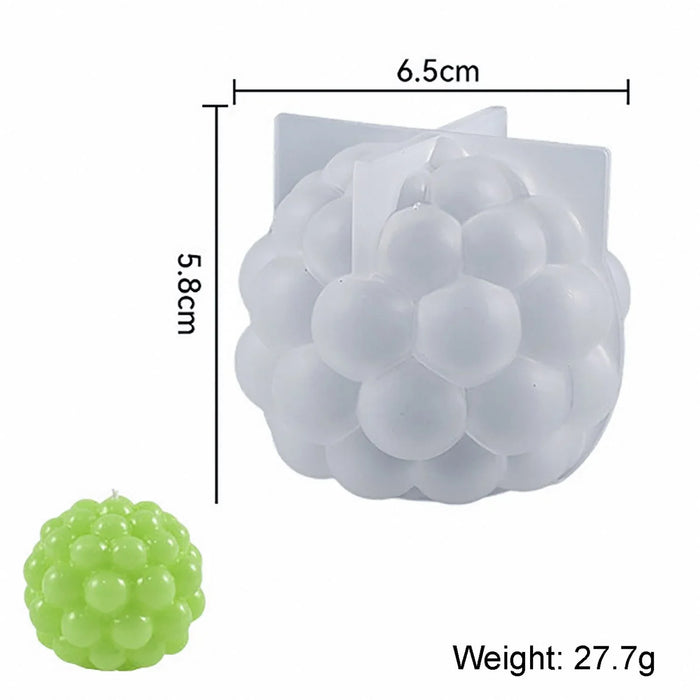 Candle & Resin Silicone Mould Bubbles Candle Making JSM15 l Pack of 1