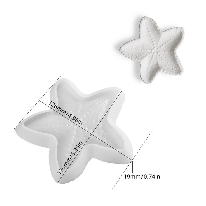 Candle & Resin Silicone Mould Star Tray JSM163 l Pack of 1
