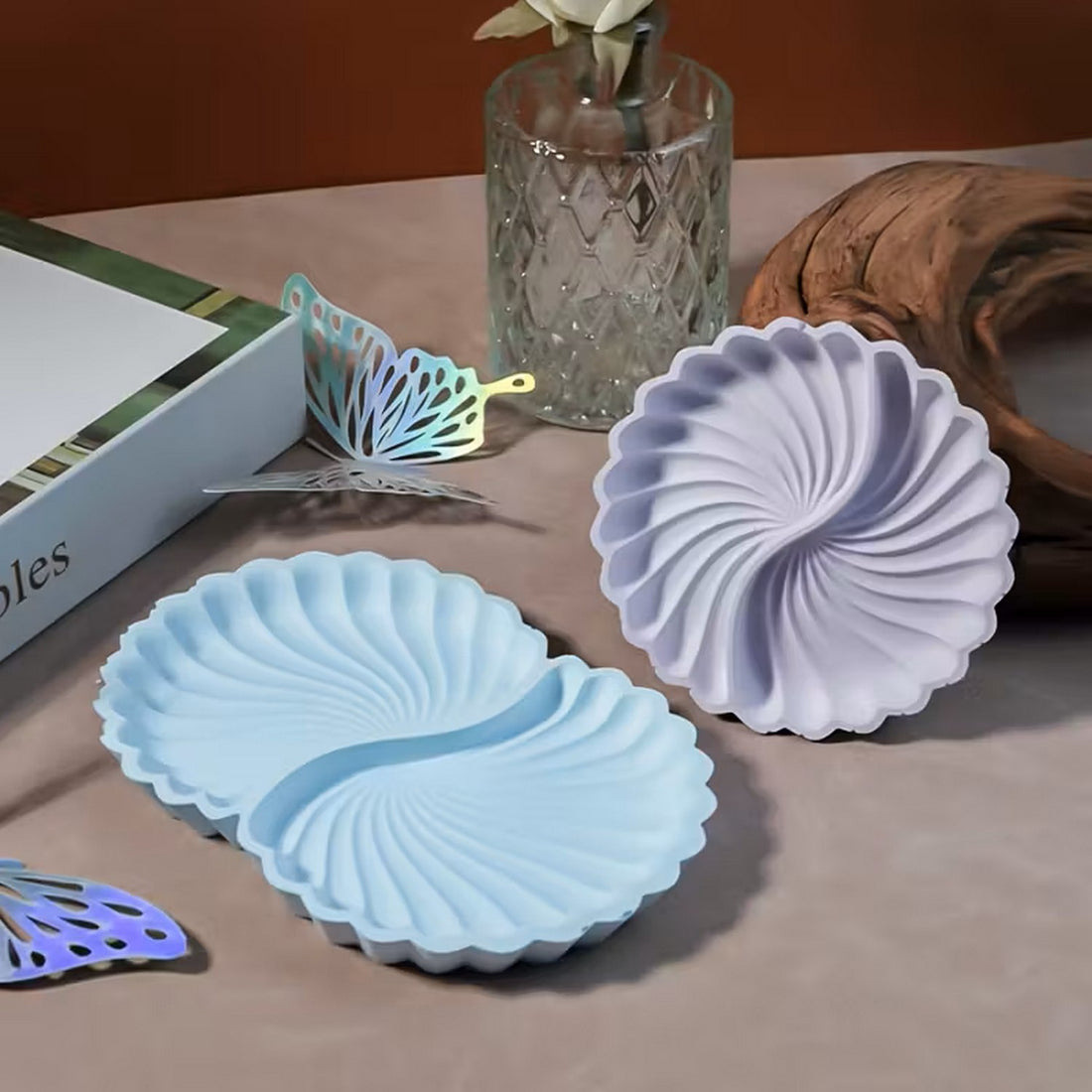 Candle & Resin Silicone Mould Dish Tray  l Pack of 1