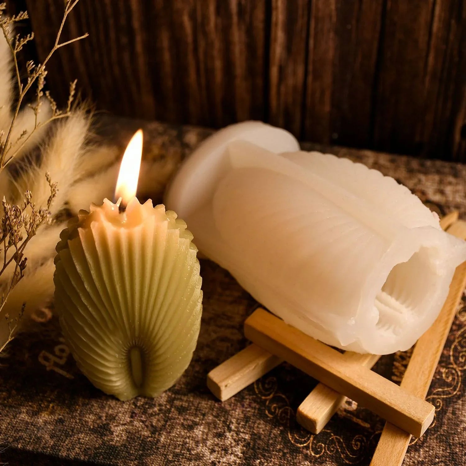 Candle & Resin Silicone Mould Candle Making  l Pack of 1