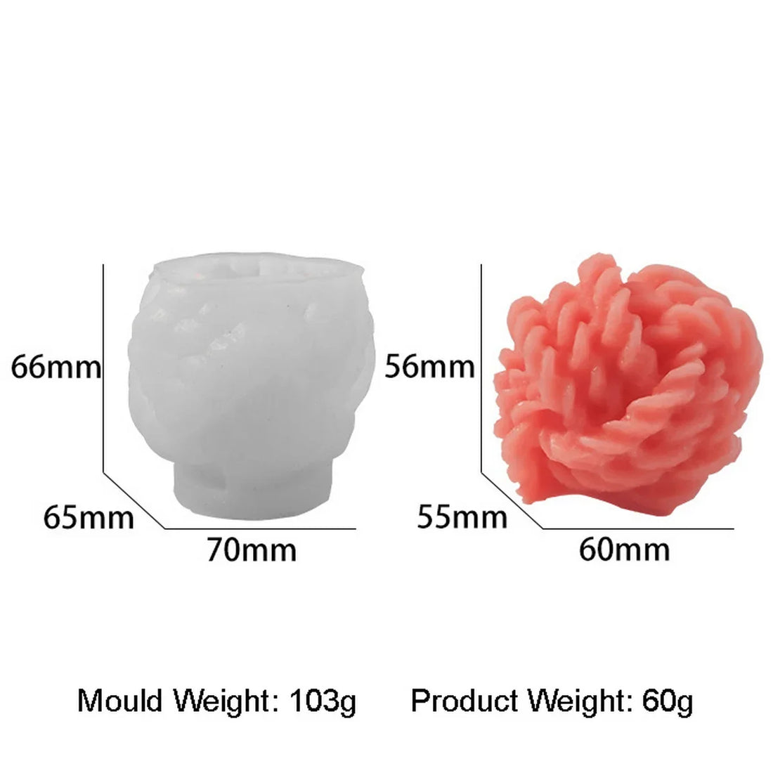 Candle & Resin Silicone Mould Rope Candle JSM185 l Pack of 1