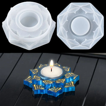 Candle & Resin Silicone Mould Open Lotus JSM19 l Pack of 1
