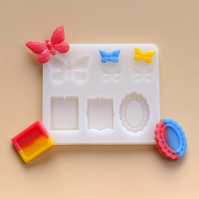 Candle & Resin Silicone Mould Mini Frame JSM26 l Pack of 1