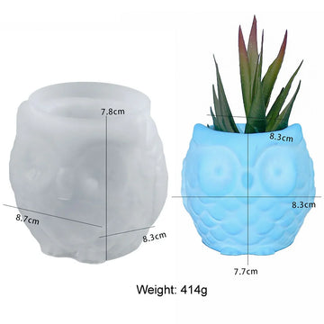 Candle & Resin Silicone Mould Flower Pot JSM38 l Pack of 1