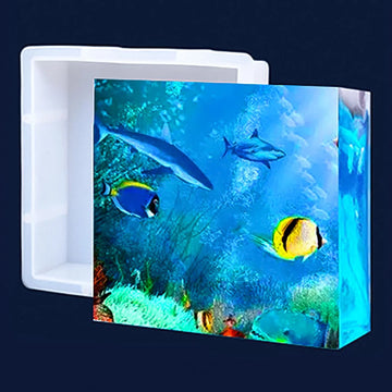 Candle & Resin Silicone Mould Square JSM47 l Pack of 1