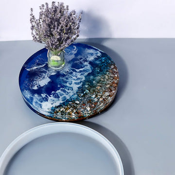 Candle & Resin Silicone Mould  Deep Casting Round 12 Inch l Pack of 1