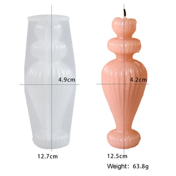 Candle & Resin  Silicone Mould Candle Making JSM65 l Pack of 1