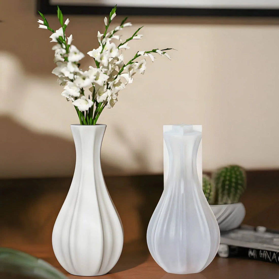 Candle & Resin Silicone Mould Flower Pot JSM73 l Pack of 1