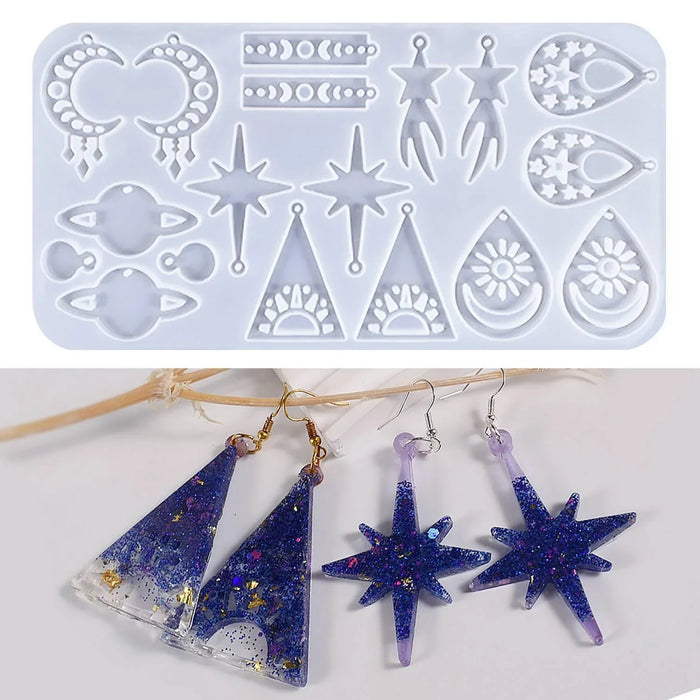 Candle & Resin  Silicone Mould Dream Catcher Pendant JSM79 l Pack of 1
