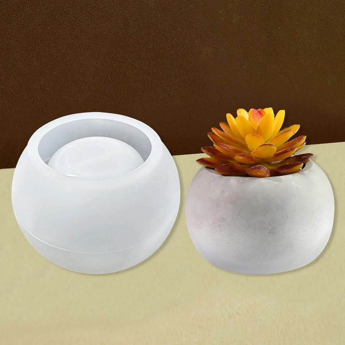 Candle & Resin  Silicone Mould Round Port JSM83 l Pack of 1