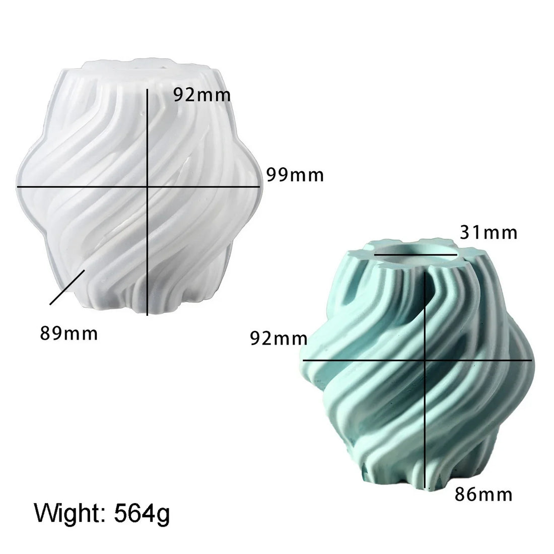 Candle & Resin Silicone Mould Candle Making  l Pack of 1