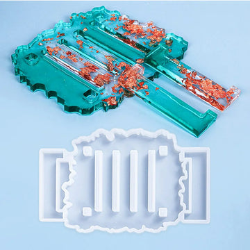 Candle & Resin Silicone Mould Tea Coaster Stand Design JSM89 l Pack of 1