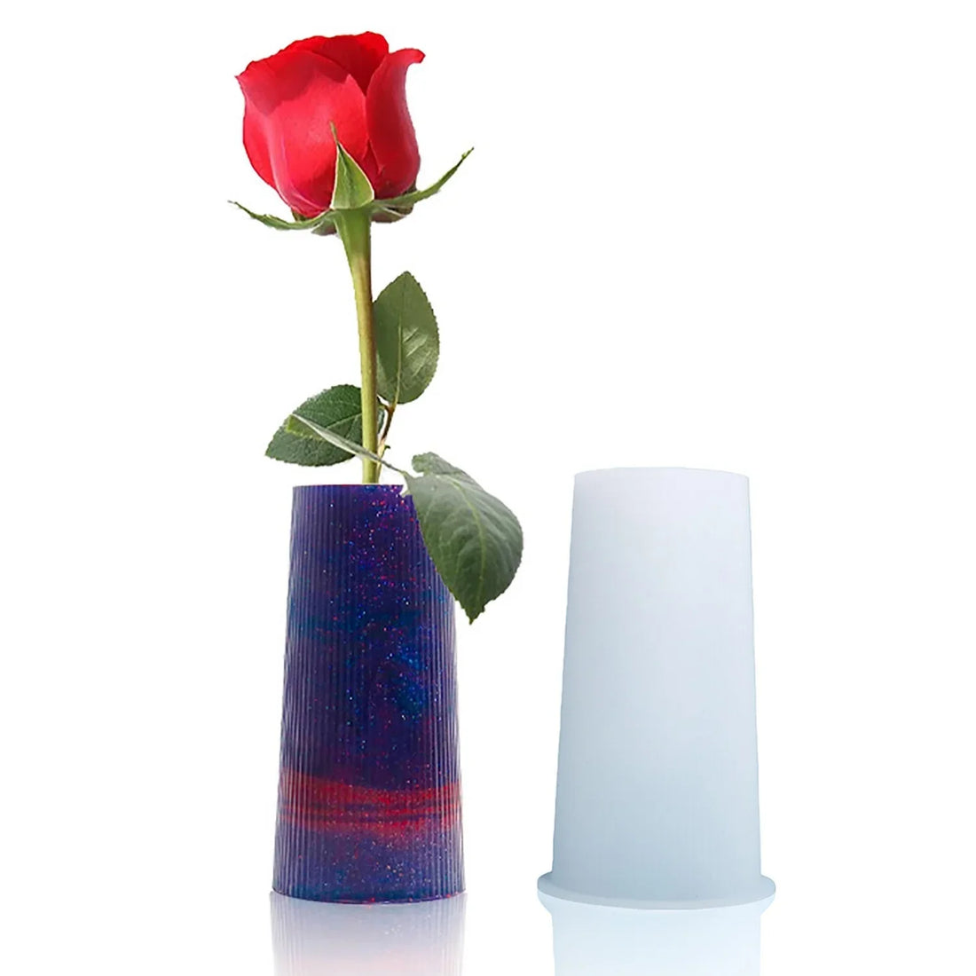 Candle & Resin  Silicone Mould Flower Port JSM90 l Pack of 1