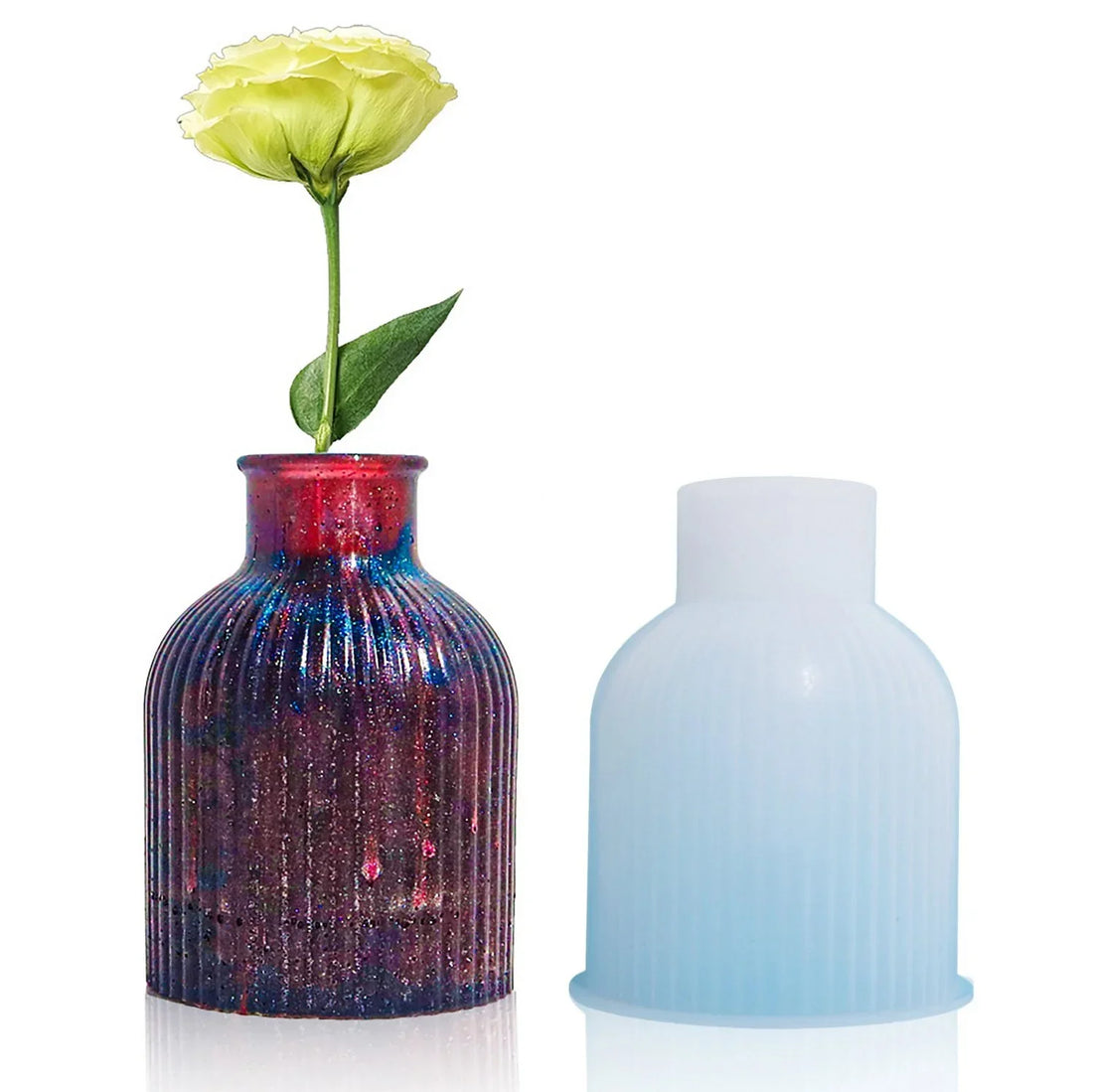 Candle & Resin Silicone Mould Flower Pot JSM92 l pack of 1