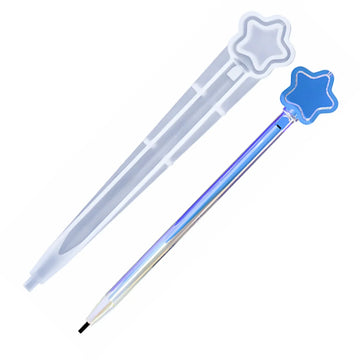 Candle & Resin Silicone Mould Pen Flower Shape l Pack of 1