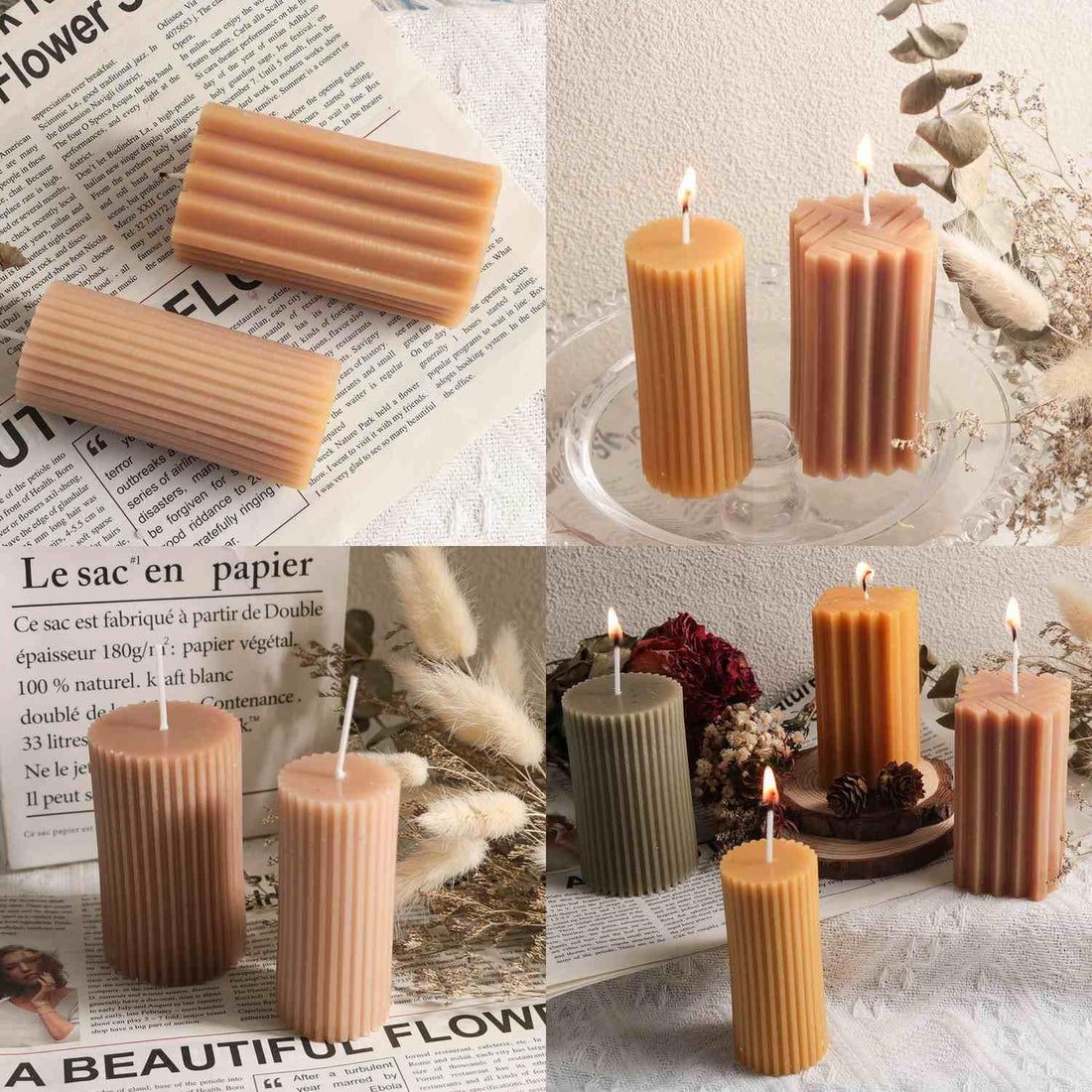 Candle & Resin  Silicone Mould Candle Making JSM9 l Pack of 1