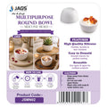 Dome Bowl Shape Silicone Candle Mould - angle 2