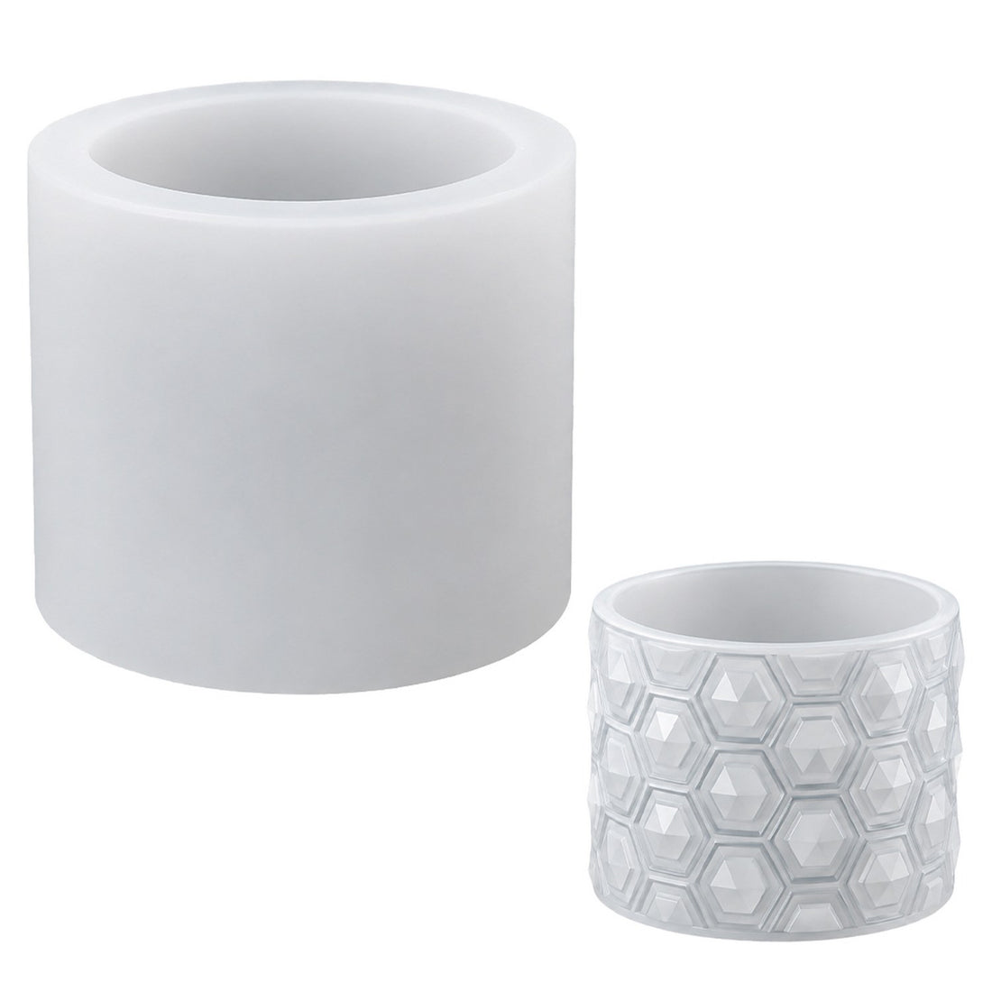 Fluted Vase Silicone Candle Mould