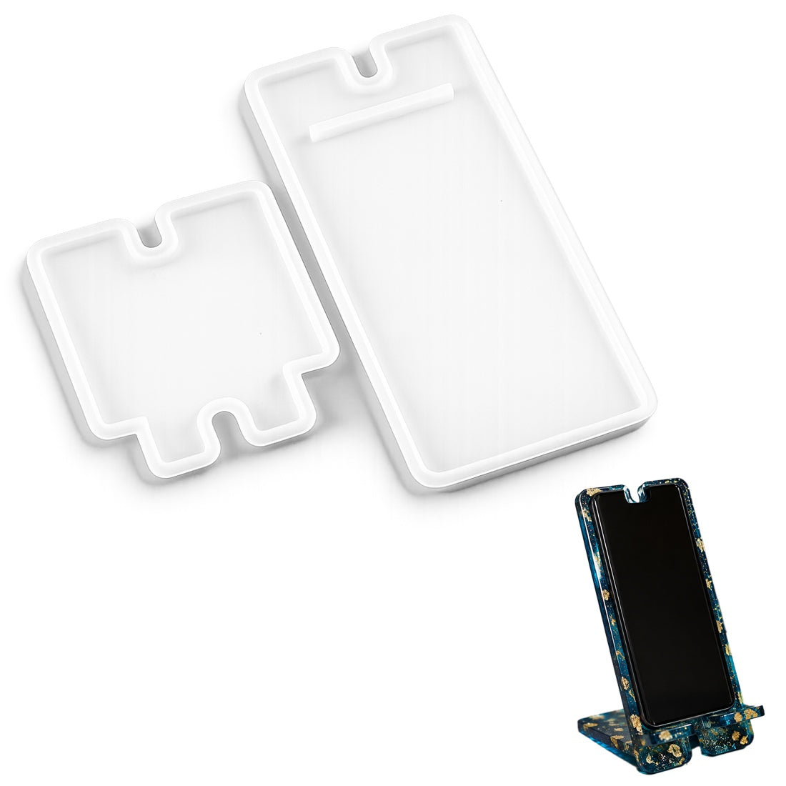 Rectangular Phone Stand Silicone Mould