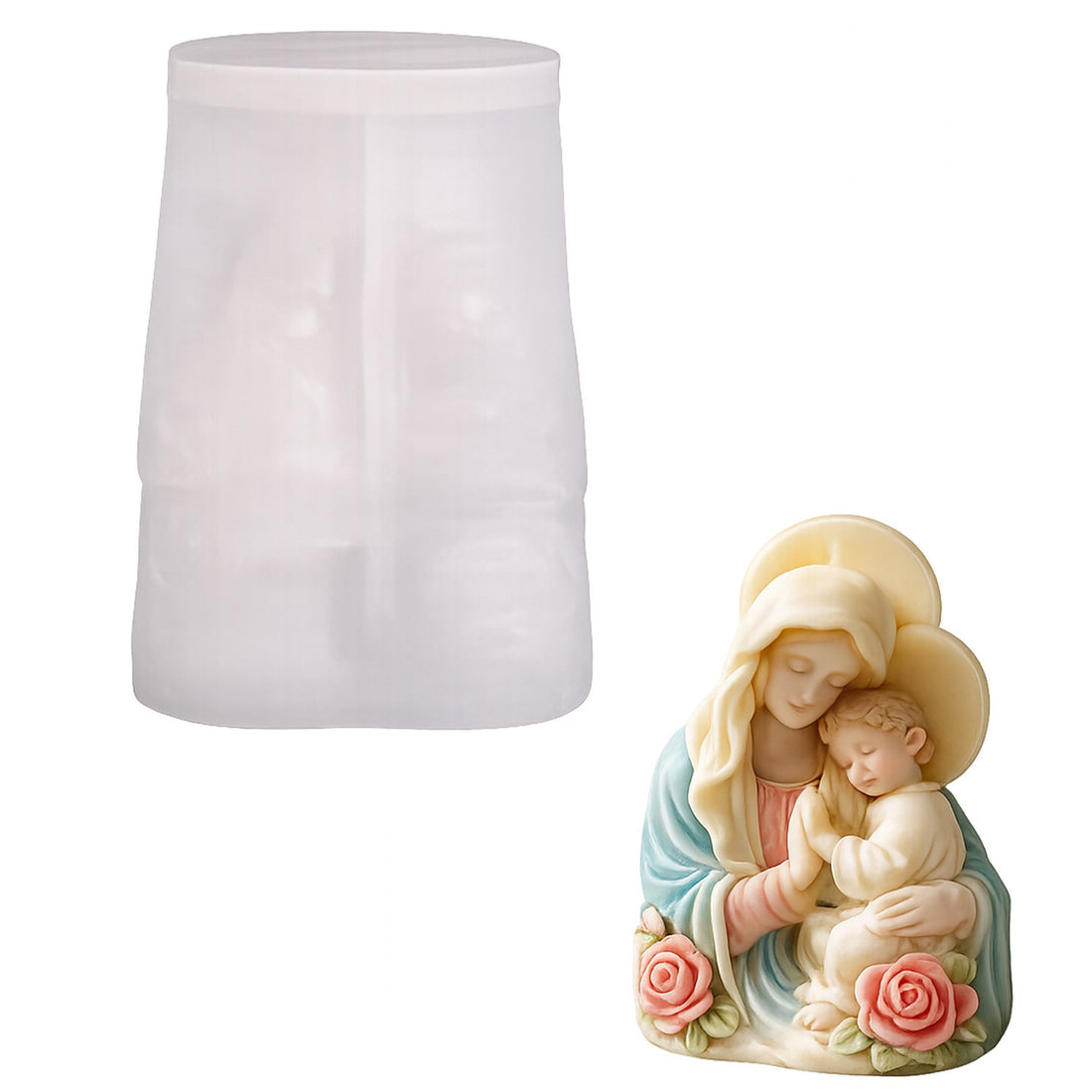 Angel Girl Figurine Silicone Candle Mould