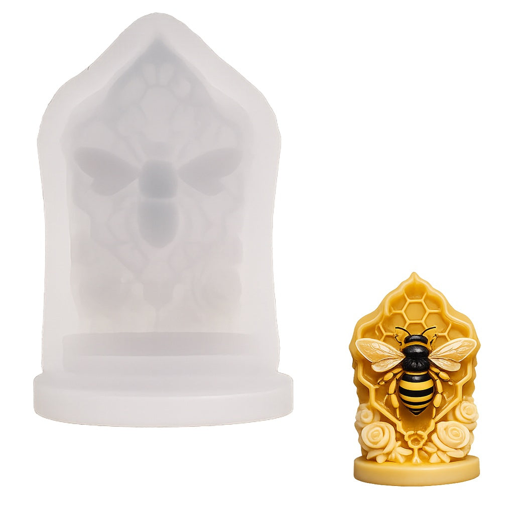 Bee Lantern Dome Silicone Candle Mould