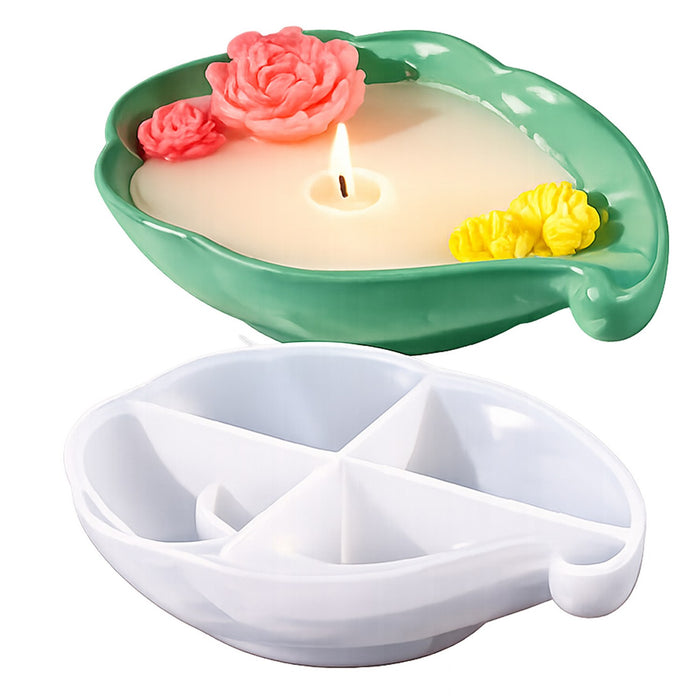 Candle & Resin  Silicone Mould Rose coaster shape l Pack of 1