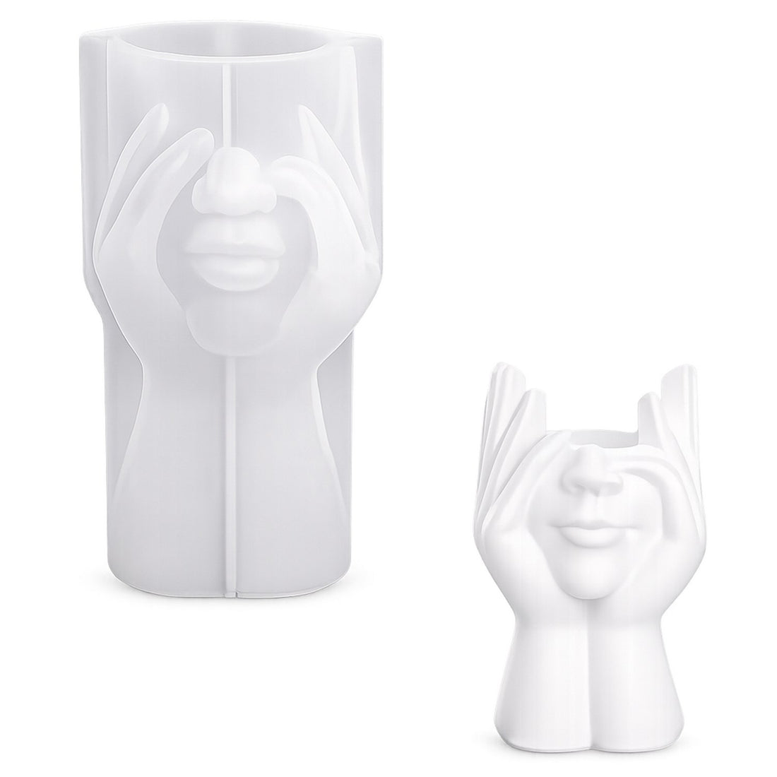 Praying Girl Figure Silicone Candle Mould