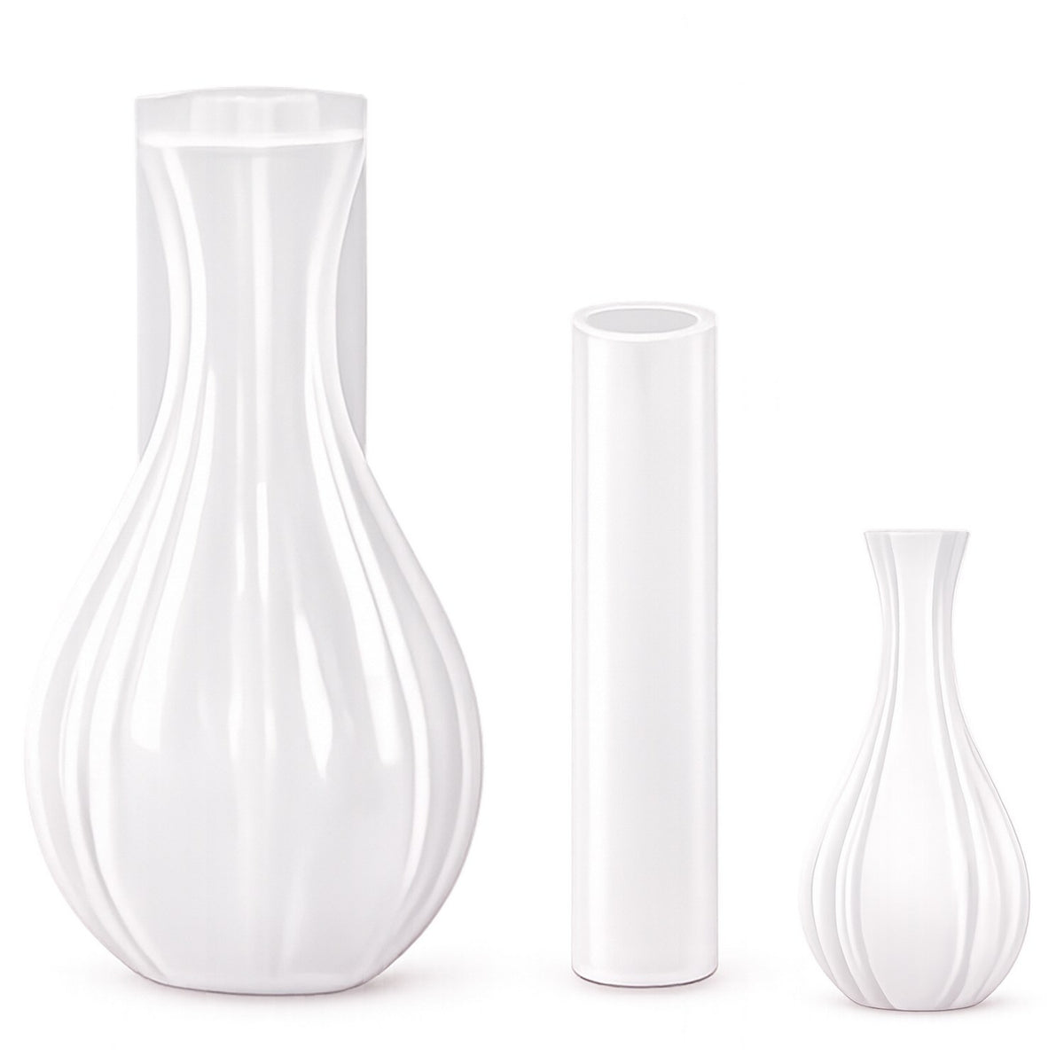 Candle & Resin Silicone Mould vase shape l Pack of 1 contains 3 pcs