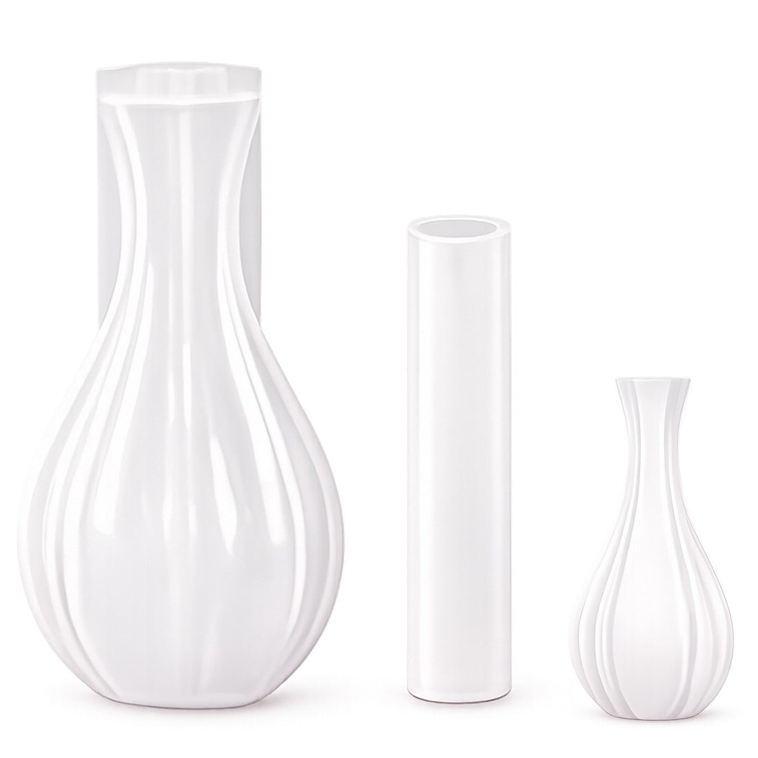 Bud Vase Trio Silicone Candle Mould
