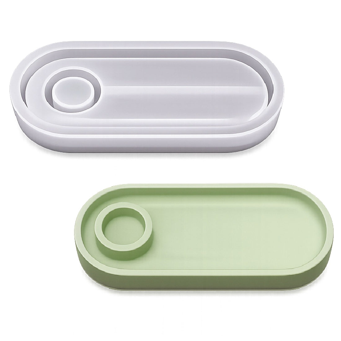 Oval Bar Soap Silicone Mould