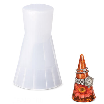 Candle & Resin Silicone Mould Cone Rings Holder JSND100 l Pack of 1