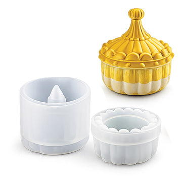 Candle & Resin Silicone Mould Jar Candle Pot JSND121 l Pack of 1