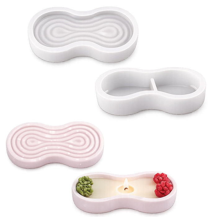 Candle & Resin Silicone Mould Bow Tie Candle Pot JSND125 l Pack of 1