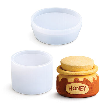 Candle & Resin Silicone Mould Jar Candle Pot JSND132 l Pack of 1