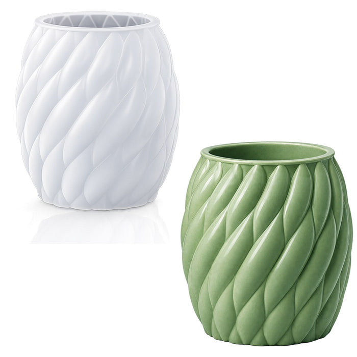 Candle & Resin Silicone Mould Flower Pot Big JSND139 l Pack of 1