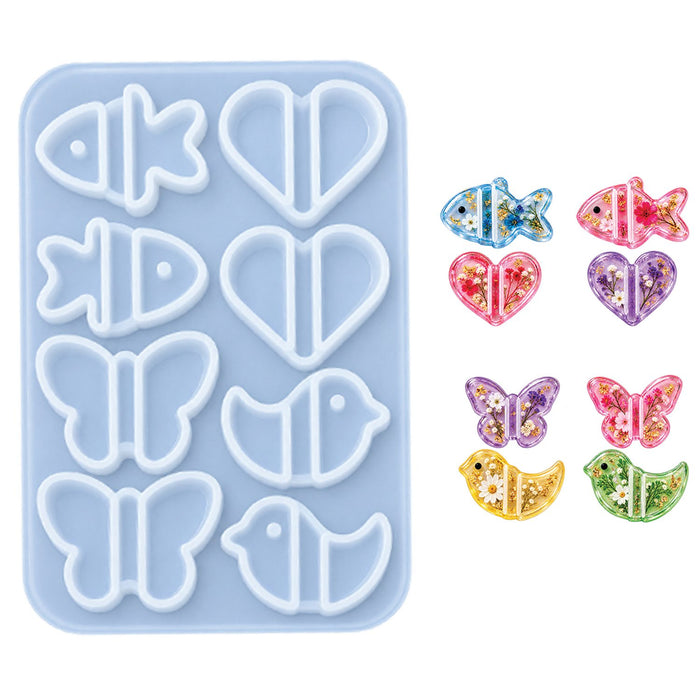 Candle & Resin Silicone Mould Straw Topper 4 Design 3 JSND17-3 l Pack of 1