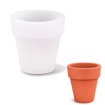 Candle & Resin Silicone Mould Pots Shaped Candle Holder Medium JSND42 l Pack of 1